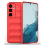 Uray store Samsung Galaxy S24 FE Kılıf Optimum Silikon - Kırmızı