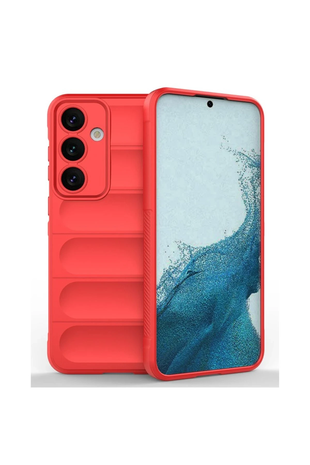 newface-samsung-galaxy-s24-fe-kilif-optimum-silikon-kirmizi-default Uray store Samsung Galaxy S24 FE Kılıf Optimum Silikon - Kırmızı - Görsel 1