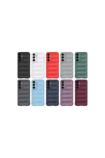 Uray store Samsung Galaxy S24 FE Kılıf Optimum Silikon - Siyah - Görsel 2