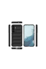 Uray store Samsung Galaxy S24 FE Kılıf Optimum Silikon - Siyah - Görsel 3