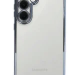 Uray store Samsung Galaxy S24 FE Kılıf Razer Lensli Silikon - Lacivert