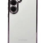 Uray store Samsung Galaxy S24 FE Kılıf Razer Lensli Silikon - Mor