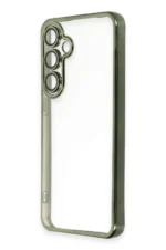Uray store Samsung Galaxy S24 FE Kılıf Razer Lensli Silikon - Yeşil - Görsel 2