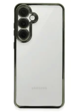 Uray store Samsung Galaxy S24 FE Kılıf Razer Lensli Silikon - Yeşil