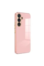Uray store Samsung Galaxy S24 FE Kılıf Volet Silikon - Pembe