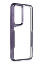 Uray store Samsung Galaxy S24 Kılıf Boyi Silikon Kapak - Derin Mor - Görsel 2