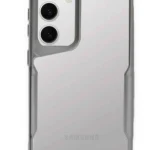 Uray store Samsung Galaxy S24 Kılıf Boyi Silikon Kapak - Gümüş