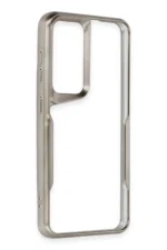 Uray store Samsung Galaxy S24 Kılıf Boyi Silikon Kapak - Titan Gri - Görsel 2