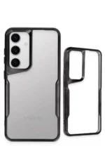 Uray store Samsung Galaxy S24 Kılıf Boyi Silikon Kapak - Titan Gri - Görsel 3