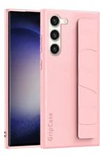 Uray store Samsung Galaxy S24 Kılıf Data Kapak - Pudra - Görsel 2