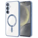 Uray store Samsung Galaxy S24 Kılıf Kross Magneticsafe Kapak - Sierra Blue