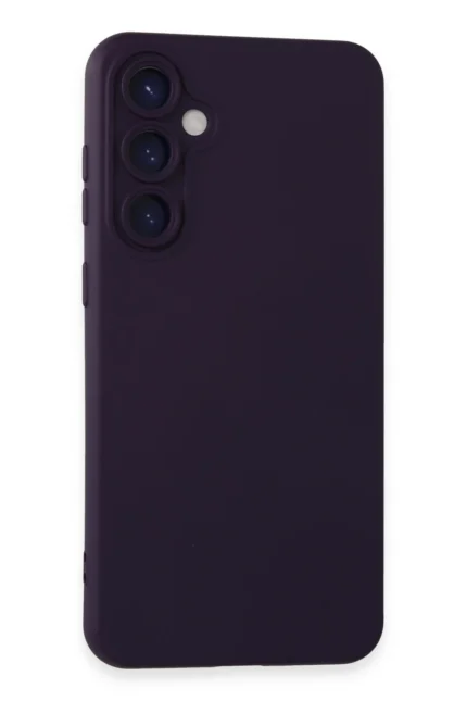 Uray store Samsung Galaxy S24 Kılıf Nano içi Kadife Silikon - Mor