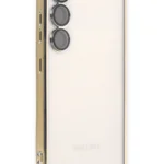 Uray store Samsung Galaxy S24 Kılıf Razer Lensli Silikon - Gold