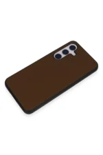Uray store Samsung Galaxy S24 Kılıf Taft Kapak - Kahverengi - Görsel 3