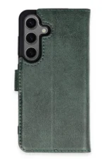 Uray store Samsung Galaxy S24 Kılıf Trend S Plus Kapaklı Kılıf - Yeşil