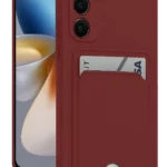 Uray store Samsung Galaxy S24 Plus Kelvin Kartvizitli Silikon - Bordo