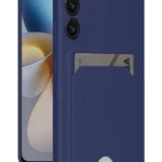 Uray store Samsung Galaxy S24 Plus Kelvin Kartvizitli Silikon - Lacivert