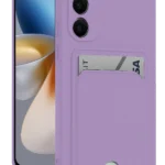 Uray store Samsung Galaxy S24 Plus Kelvin Kartvizitli Silikon - Lila