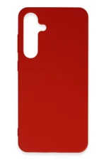 Uray store Samsung Galaxy S24 Plus Kılıf First Silikon - Kırmızı - Görsel 2