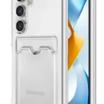 Uray store Samsung Galaxy S24 Plus Kılıf Kart Şeffaf Silikon - Şeffaf