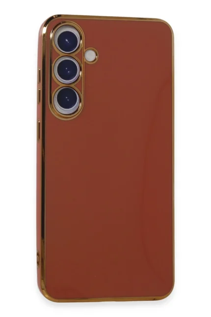 Uray store Samsung Galaxy S24 Plus Kılıf Volet Silikon - Kırmızı