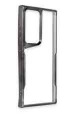Uray store Samsung Galaxy S24 Ultra Kılıf Boyi Silikon Kapak - Siyah - Görsel 2
