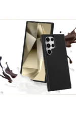 Uray store Samsung Galaxy S24 Ultra Kılıf First Silikon - Koyu Yeşil - Görsel 3
