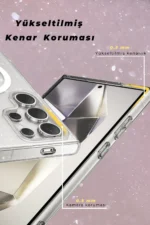 Joko Samsung Galaxy S24 Ultra Kılıf Star Magsafe Kapak - Siyah - Görsel 2