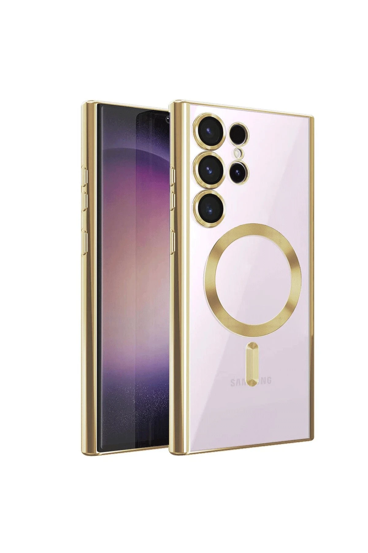 newface-samsung-galaxy-s24-ultra-kilif-kross-magneticsafe-kapak-gold-default Uray store Samsung Galaxy S24 Ultra Kılıf Kross Magneticsafe Kapak - Gold - Görsel 1