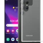 Uray store Samsung Galaxy S24 Ultra Kılıf Lüx Şeffaf Silikon