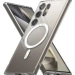 Uray store Samsung Galaxy S24 Ultra Kılıf Magneticsafe Şeffaf Silikon - Şeffaf