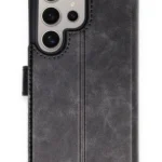 Uray store Samsung Galaxy S24 Ultra Kılıf Trend S Plus Kapaklı Kılıf - Siyah