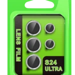 Uray store Samsung Galaxy S24 Ultra Raze Metal Kamera Lens - Gümüş