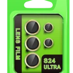 Uray store Samsung Galaxy S24 Ultra Raze Metal Kamera Lens - Sarı