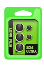 Uray store Samsung Galaxy S24 Ultra Raze Metal Kamera Lens - Sarı