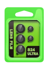 Uray store Samsung Galaxy S24 Ultra Raze Metal Kamera Lens - Siyah