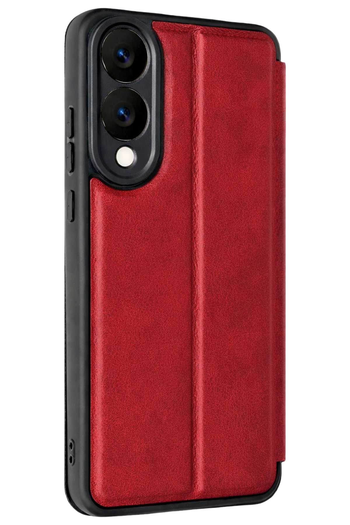newface-samsung-galaxy-s25-edge-flip-cover-kirmizi-default Uray store Samsung Galaxy S25 Edge Flip Cover - Kırmızı - Görsel 1
