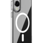 Uray store Samsung Galaxy S25 Edge Kılıf Magneticsafe Şeffaf Silikon - Şeffaf