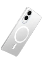 Uray store Samsung Galaxy S25 Edge Kılıf PC Zara Magsafe Şeffaf Kılıf - Şeffaf - Görsel 4
