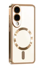 Uray store Samsung Galaxy S25 Edge Kross Magneticsafe Kapak - Çöl Titanyum - Görsel 3