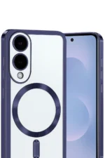 Uray store Samsung Galaxy S25 Edge Kross Magneticsafe Kapak - Lacivert - Görsel 2