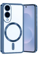 Uray store Samsung Galaxy S25 Edge Kross Magneticsafe Kapak - Sierra Blue
