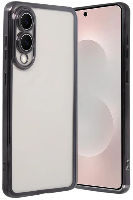 Uray store Samsung Galaxy S25 Edge Razer Lensli Silikon - Siyah