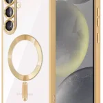 Uray store Samsung Galaxy S25 FE Kross Magneticsafe Kapak - Gold
