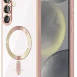 Uray store Samsung Galaxy S25 FE Kross Magneticsafe Kapak - Rose