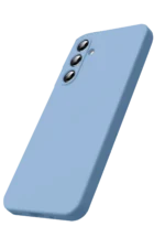 Uray store Samsung Galaxy S25 FE Nano içi Kadife Silikon - Mavi - Görsel 3