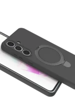 Uray store Samsung Galaxy S25 FE Regal Magsafe Standlı Kapak - Titan Gri - Görsel 4