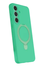 Uray store Samsung Galaxy S25 FE Regal Magsafe Standlı Kapak - Yeşil - Görsel 2