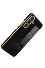 Uray store Samsung Galaxy S25 FE Volet Silikon - Siyah - Görsel 2