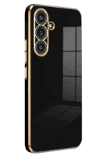 Uray store Samsung Galaxy S25 FE Volet Silikon - Siyah